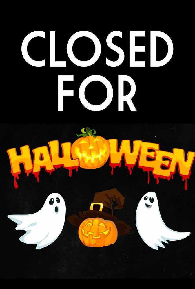 Movie Poster for Closed for Halloween.
