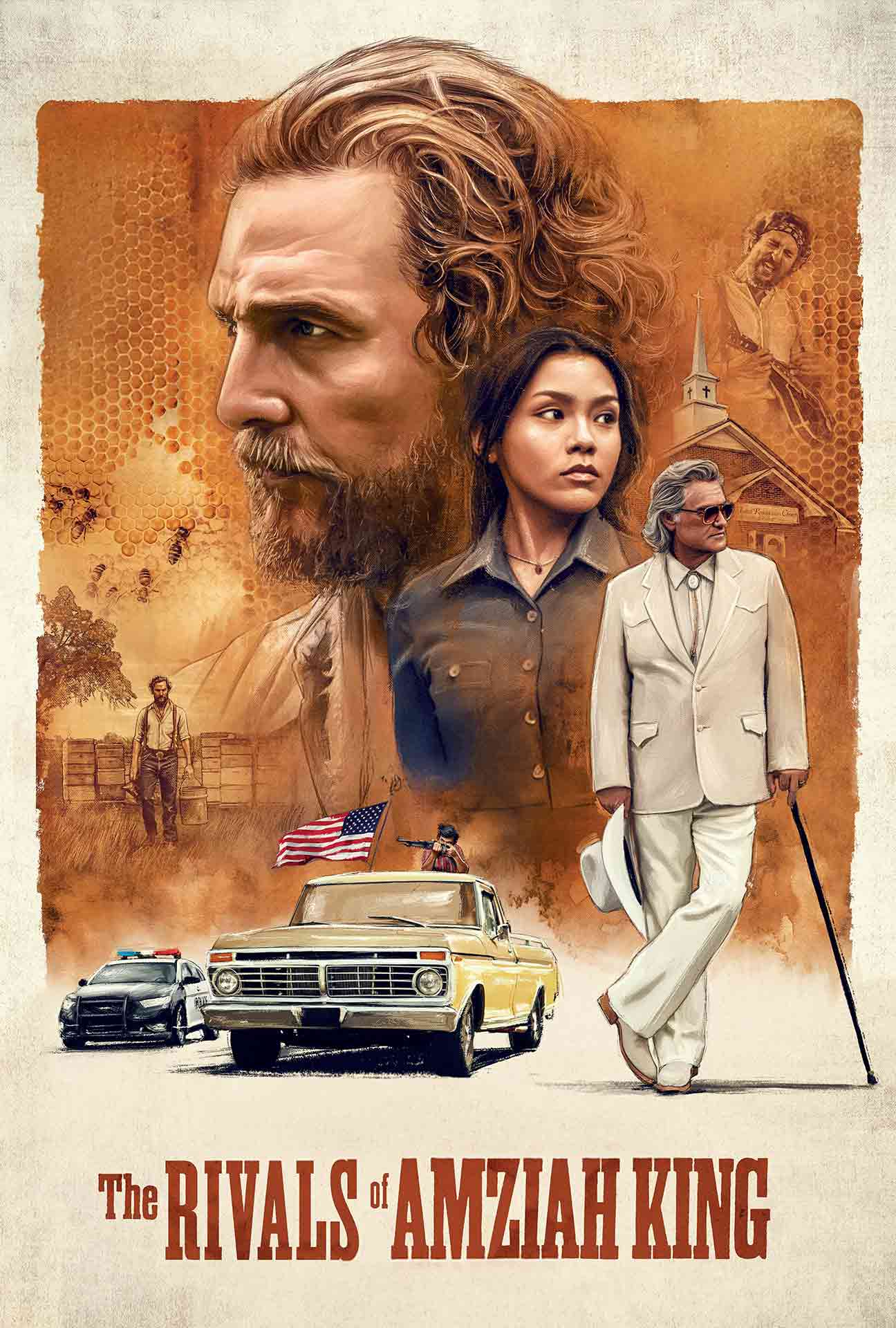 Movie Poster for The Rivals of Amziah King.